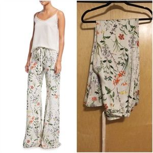 Alexis Pearson Floral-Print Pajama Pants
